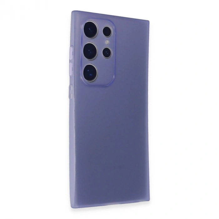 HERŞEYTREND Samsung Galaxy S24 Ultra Kılıf Puma Silikon - Mor