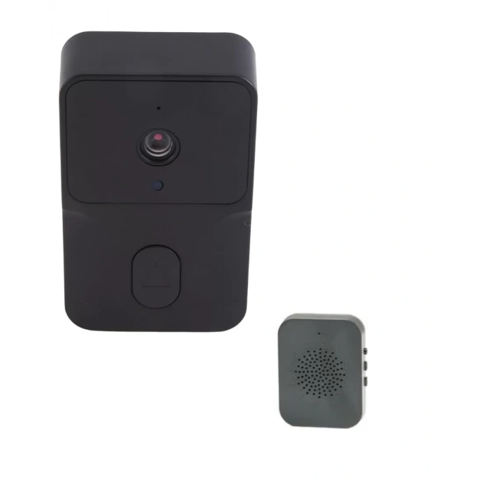 HERŞEYTREND Şarjlı Akıllı Kapı Zili 800 mAh Bataryalı Mobil Bildirimli