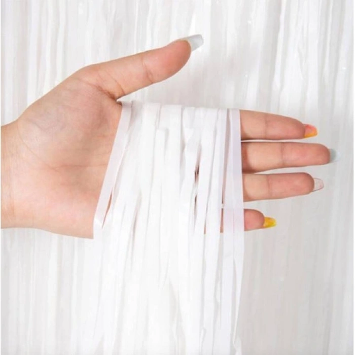 HERŞEYTREND Soft Beyaz Renk Duvar ve Kapı Perdesi İthal 100x200 cm