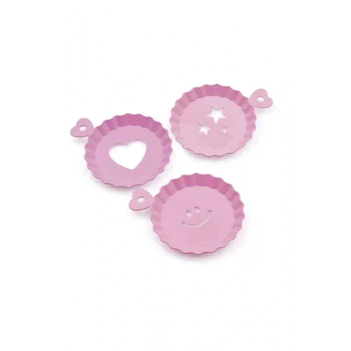 HERŞEYTREND Tatlı ve Kahve Süsleme Şablonu 3 lü 10 cm