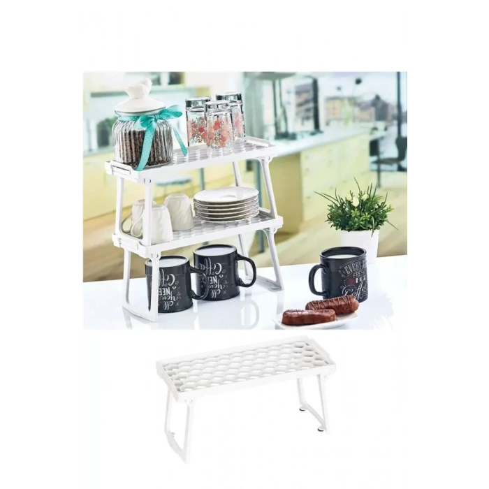HERŞEYTREND Tek Katlı Süper Raf 14X30 cm