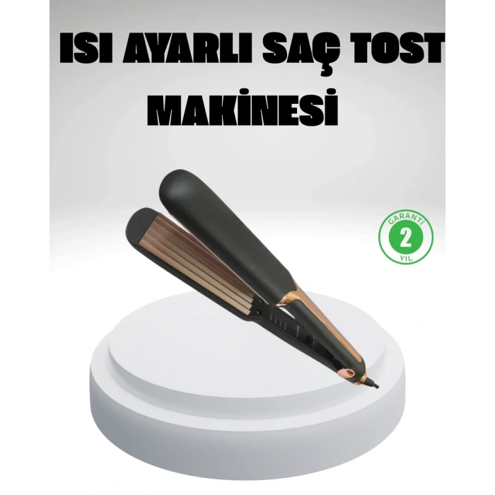 HERŞEYTREND Tost Model Saç Maşası 220°C Hızlı Isınan