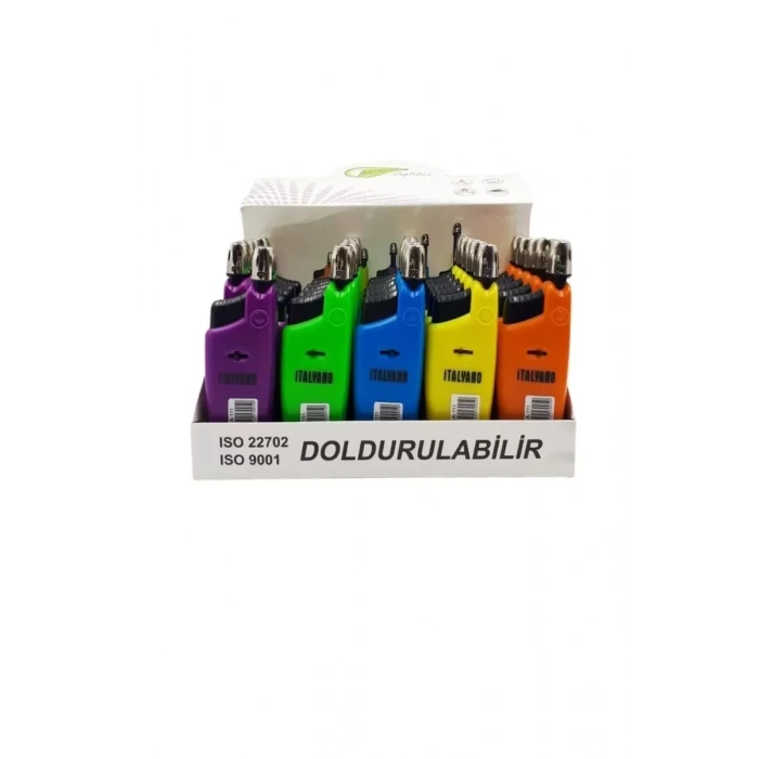 HERŞEYTREND Uzayabilir & Doldurulabilir Renkli Mutfak Çakmağı (1 ADET) Royaleks-KA111-0440