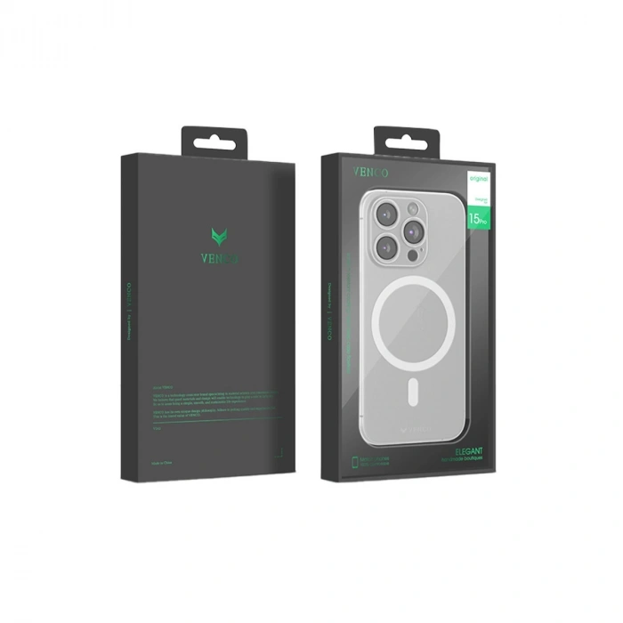 HERŞEYTREND Venco İphone 16 Pro Max Sense Magsafe Kapak - Şeffaf