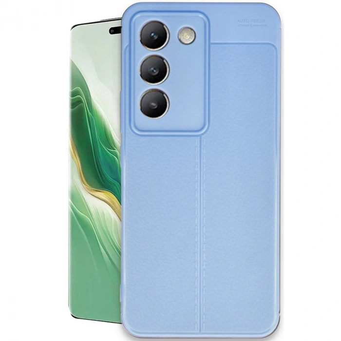 HERŞEYTREND Vivo V30 Lite 4g Kılıf Auto Focus Kapak - Mavi