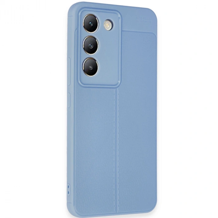 HERŞEYTREND Vivo V30 Lite 4g Kılıf Auto Focus Kapak - Mavi