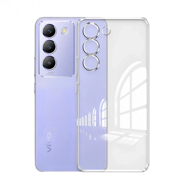 HERŞEYTREND Vivo V30 Lite 4g Kılıf Lüx Şeffaf Silikon