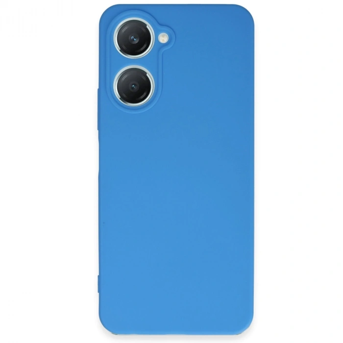 HERŞEYTREND Vivo Y18 Kılıf First Silikon - Mavi