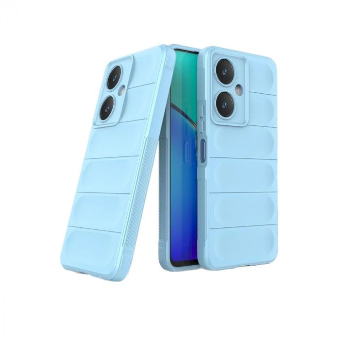 HERŞEYTREND Vivo Y27 Kılıf Optimum Silikon - Sky Blue