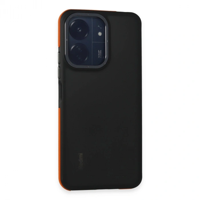 HERŞEYTREND Xiaomi Redmi 13c Harvel Kapak - Turuncu