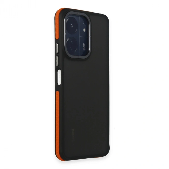 HERŞEYTREND Xiaomi Redmi 13c Harvel Kapak - Turuncu