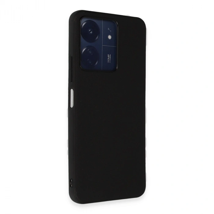 HERŞEYTREND Xiaomi Redmi 13c Kılıf Taft Kapak - Siyah