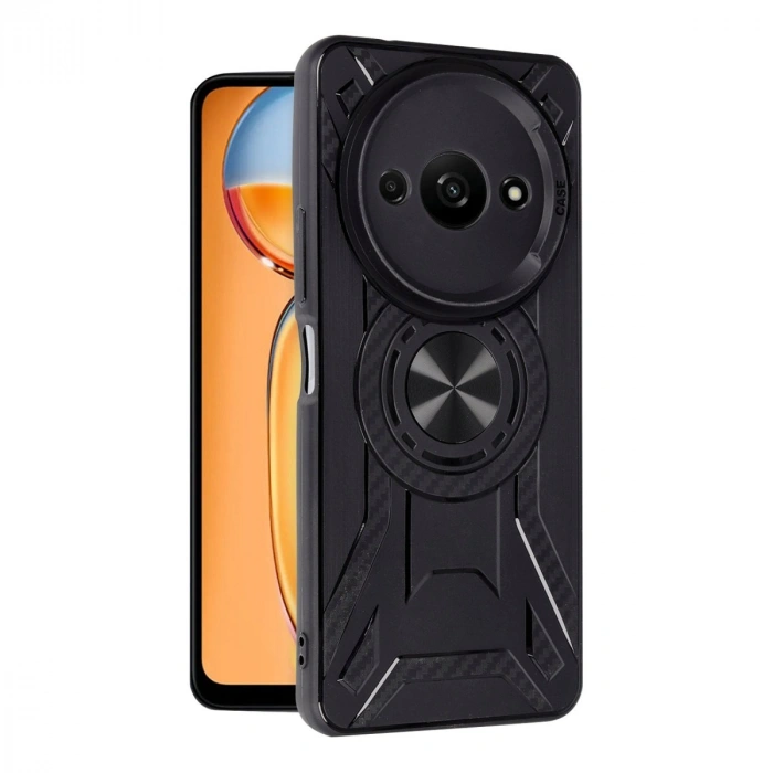 HERŞEYTREND Xiaomi Redmi A3 4g Kılıf Lincoln Silikon - Siyah