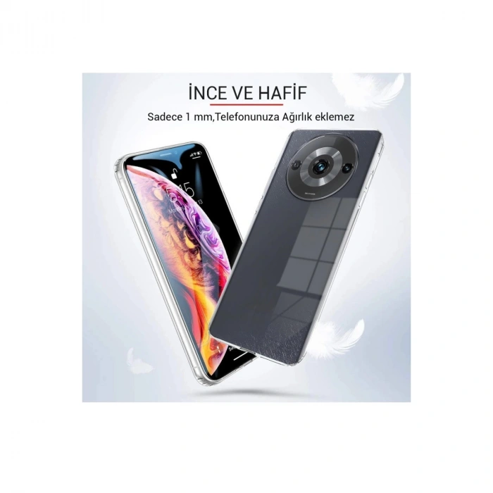 HERŞEYTREND Xiaomi Redmi A3 4g Kılıf Lüx Şeffaf Silikon