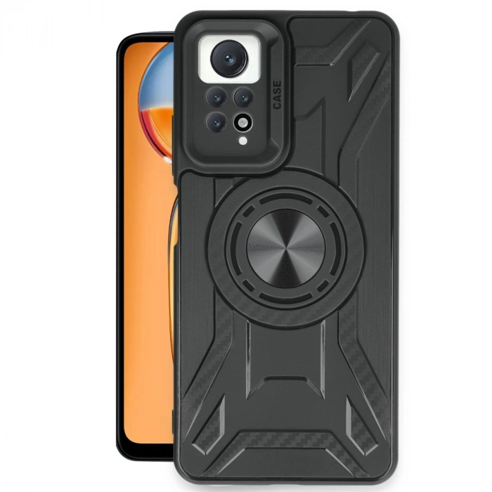 HERŞEYTREND Xiaomi Redmi Note 12 Pro 4g Kılıf Lincoln Silikon - Siyah