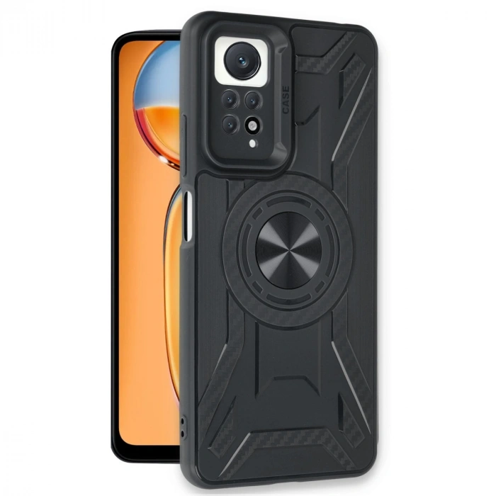 HERŞEYTREND Xiaomi Redmi Note 12 Pro 4g Kılıf Lincoln Silikon - Siyah