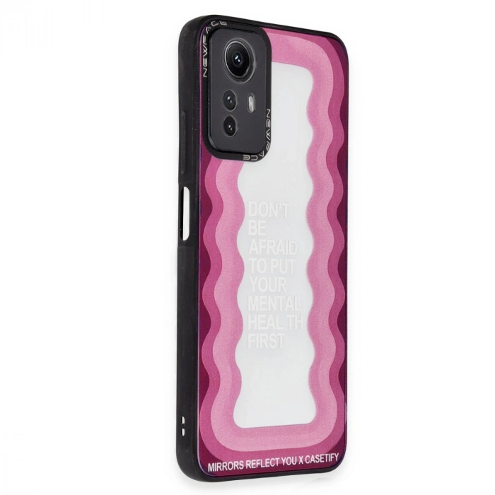 HERŞEYTREND Xiaomi Redmi Note 12 Pro 5g Kılıf Mirror Desenli Kapak - Mirror - 11
