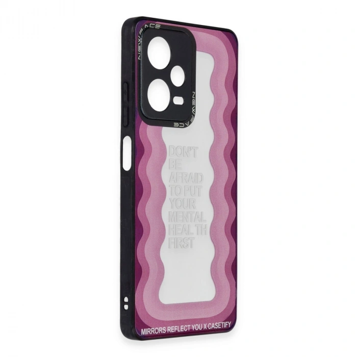 HERŞEYTREND Xiaomi Redmi Note 12 Pro 5g Kılıf Mirror Desenli Kapak - Mirror - 11