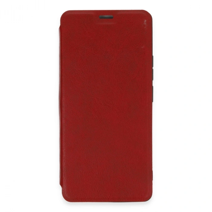 HERŞEYTREND Xiaomi Redmi Note 13 4g Kılıf Flip Cover - Kırmızı