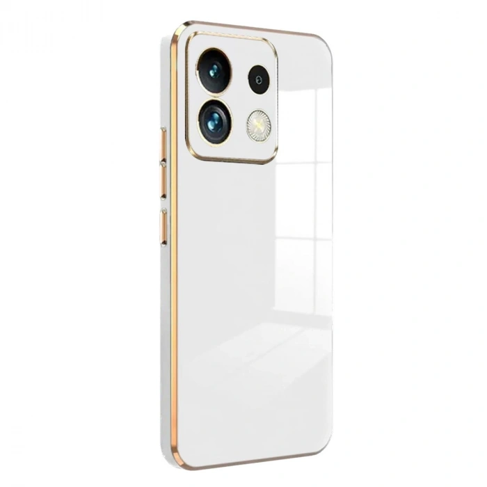 HERŞEYTREND Xiaomi Redmi Note 13 4g Kılıf Volet Silikon - Beyaz