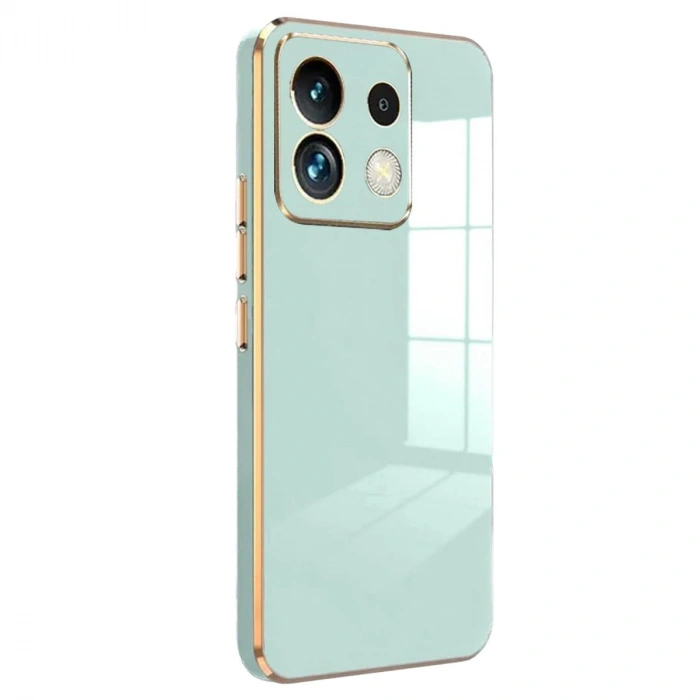 HERŞEYTREND Xiaomi Redmi Note 13 5g Kılıf Volet Silikon - Açık Yeşil