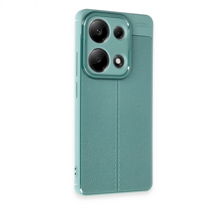 HERŞEYTREND Xiaomi Redmi Note 13 Pro 4g Kılıf Auto Focus Kapak - Koyu Yeşil