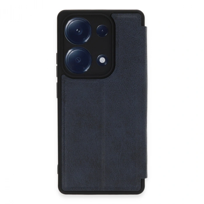 HERŞEYTREND Xiaomi Redmi Note 13 Pro 4g Kılıf Flip Cover - Lacivert