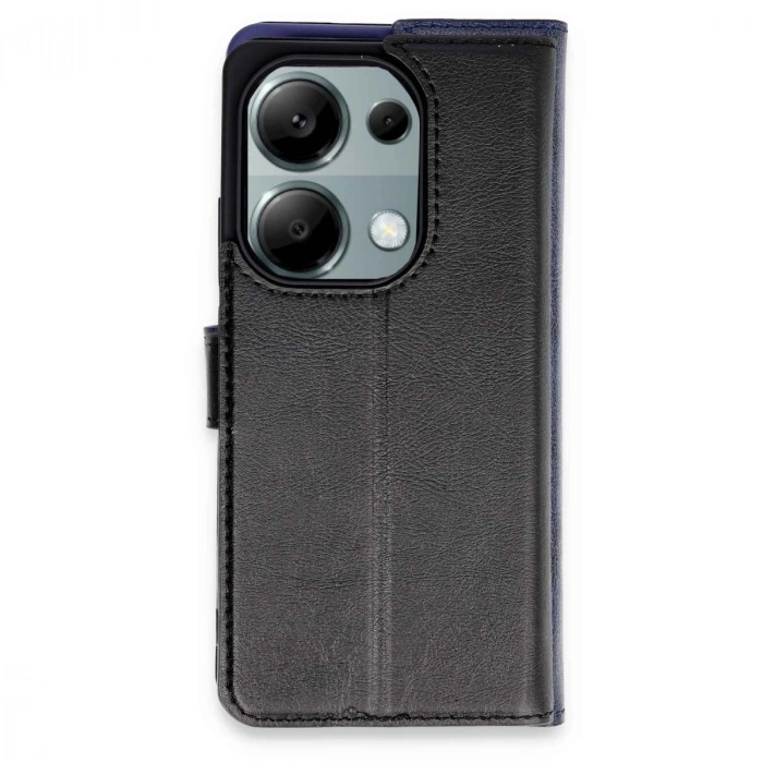 HERŞEYTREND Xiaomi Redmi Note 13 Pro 4g Kılıf Trend S Plus Kapaklı Kılıf - Siyah