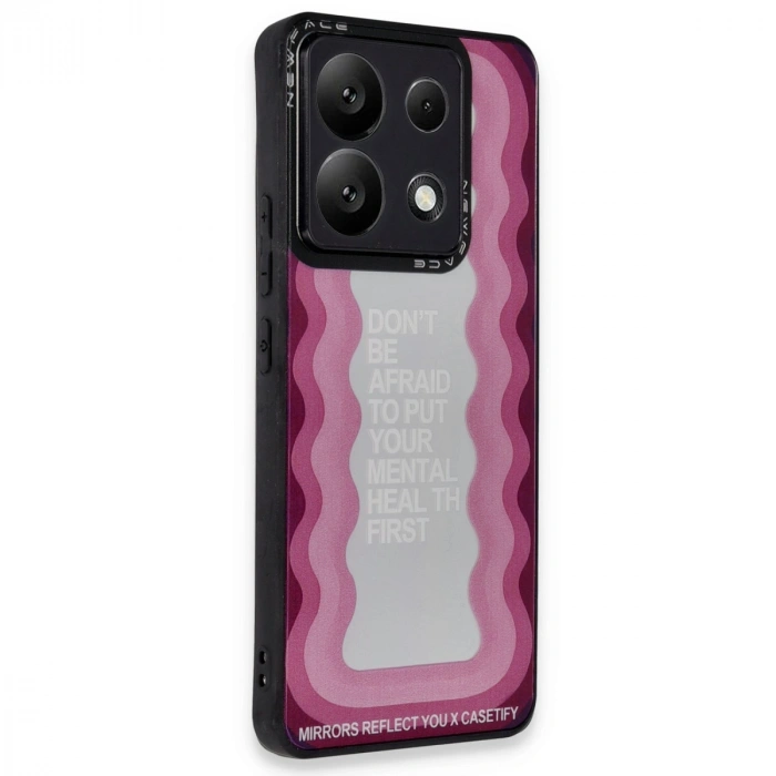 HERŞEYTREND Xiaomi Redmi Note 13 Pro 5g Kılıf Mirror Desenli Kapak - Mirror - 11