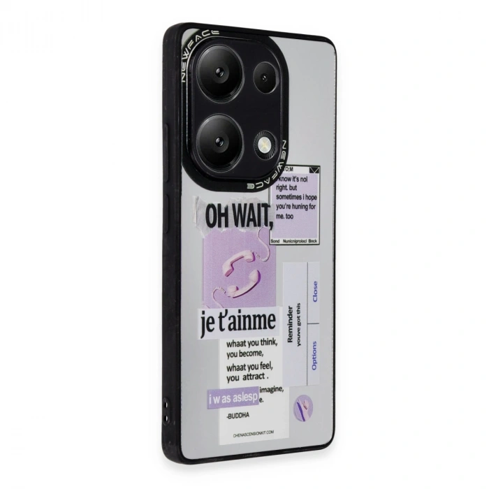 HERŞEYTREND Xiaomi Redmi Note 13 Pro 5g Kılıf Mirror Desenli Kapak - Mirror - 4