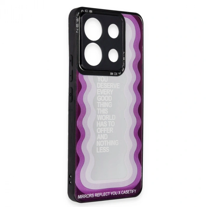 HERŞEYTREND Xiaomi Redmi Note 13 Pro 5g Kılıf Mirror Desenli Kapak - Mirror - 5