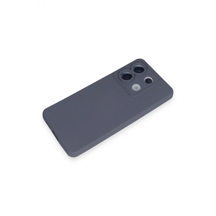 HERŞEYTREND Xiaomi Redmi Note 13 Pro 5g Kılıf Nano İçi Kadife Silikon - Gri