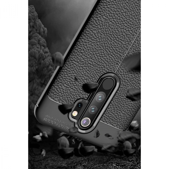 HERŞEYTREND Xiaomi Redmi Note 8 Pro Kılıf Auto Focus Kapak - Kırmızı