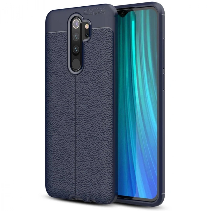 HERŞEYTREND Xiaomi Redmi Note 8 Pro Kılıf Auto Focus Kapak - Lacivert