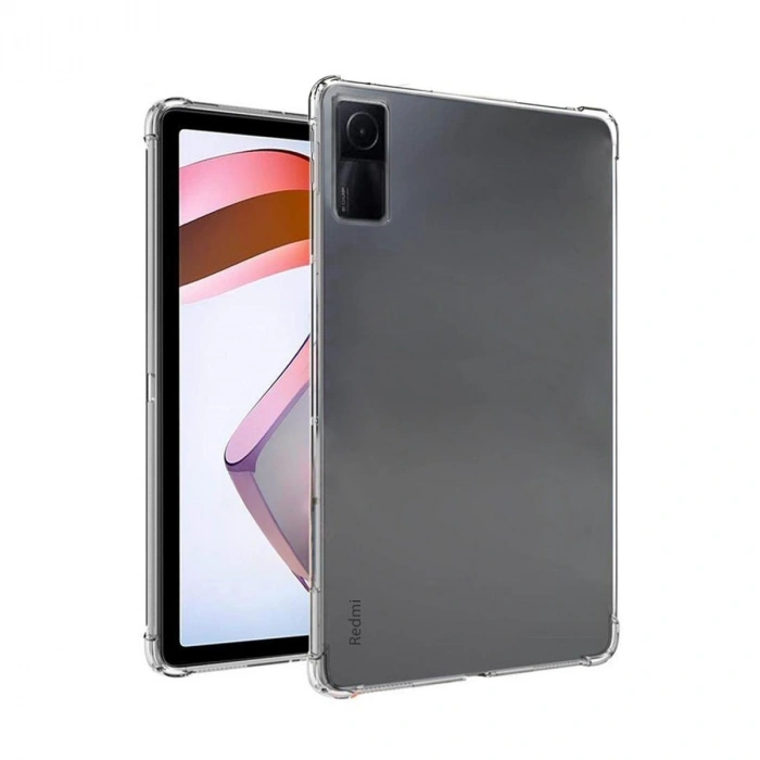 HERŞEYTREND Xiaomi Redmi Pad Pro 12.1 Kılıf Anti Shock Tablet Silikon - Şeffaf