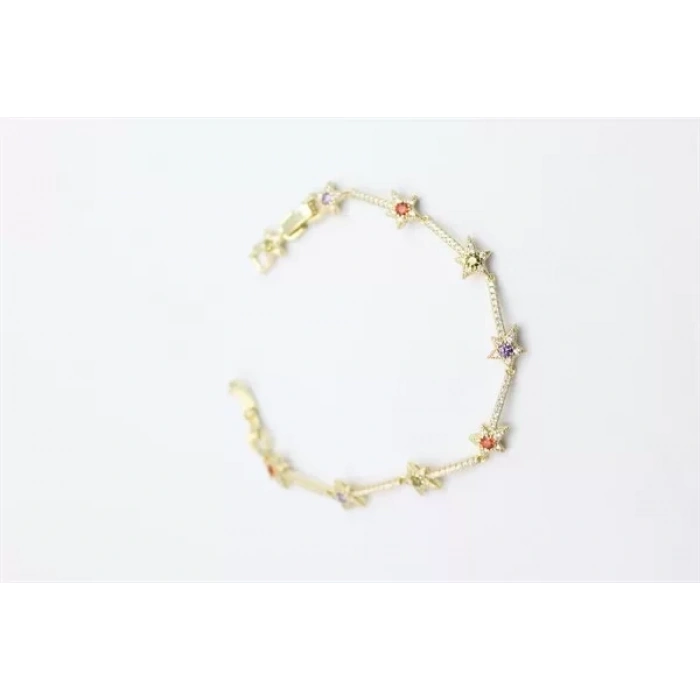 HERŞEYTREND Xuping Yıldız Bileklik - ÇOK RENKLİ