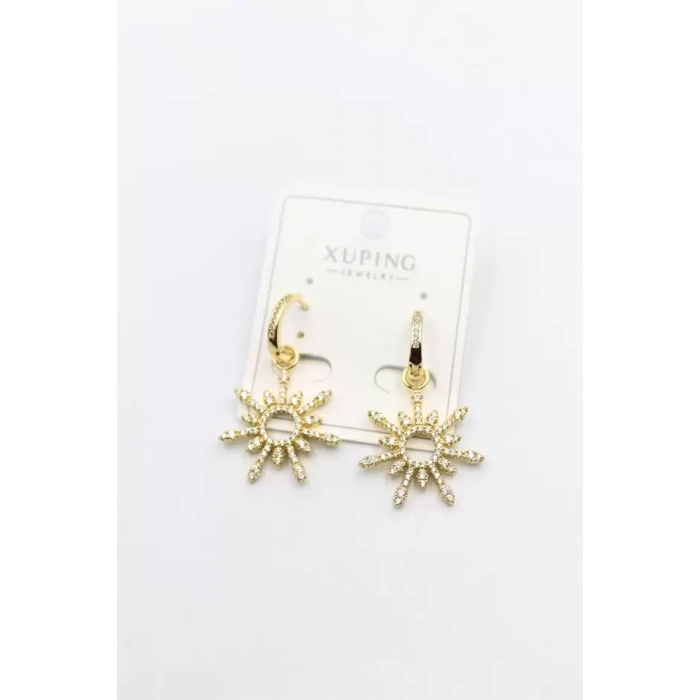 HERŞEYTREND Yıldız Küpe - Altın