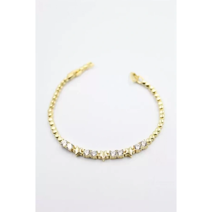 HERŞEYTREND Yıldız Xuping Bileklik - Altın