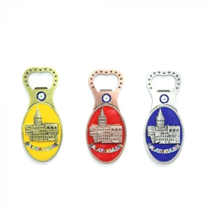 HERŞEYTREND Yöresel Galata Kulesi Magnet Ve Açacak