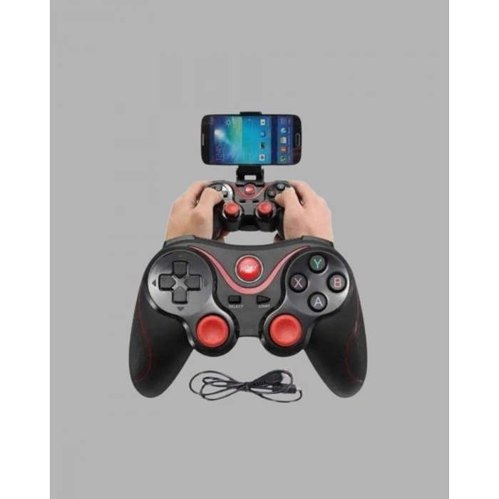 Kablosuz Bluetooth Oyun Kolu Mobil TV PC Uyumlu Ergonomik Tasarım