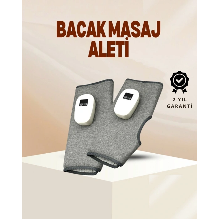 Kablosuz Isıtmalı Baldır Masaj Aleti – 3 Hava Basınçlı, Titreşimli ve Sıcak Kompres Fonksiyonlu