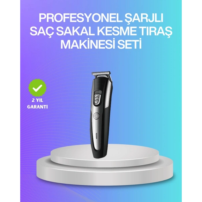 Kablosuz Saç Sakal Kesme Makinesi Kuaför Tipi Hassas Kesim