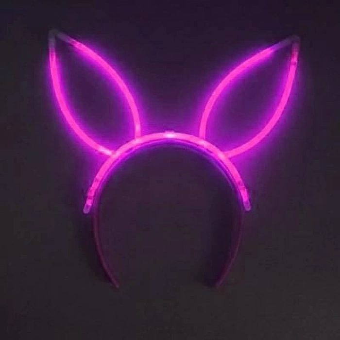 Karanlıkta Yanan Fosforlu Glow Taç 6 Renk 6 Adet