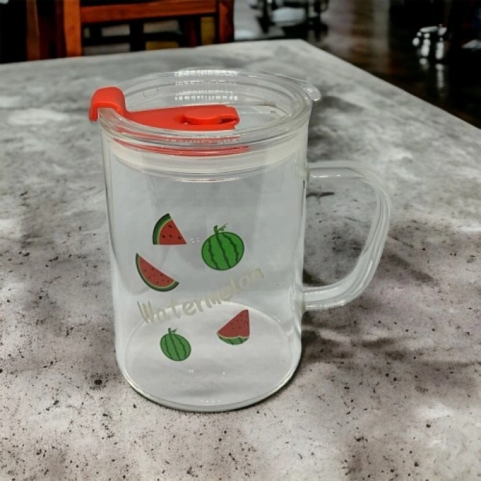 HERŞEYTREND Karpuz Tasarımlı Kupa Bardak