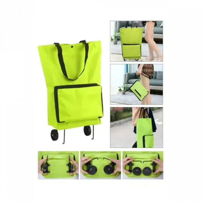 HERŞEYTREND Katlanabilir Pazar Arabası