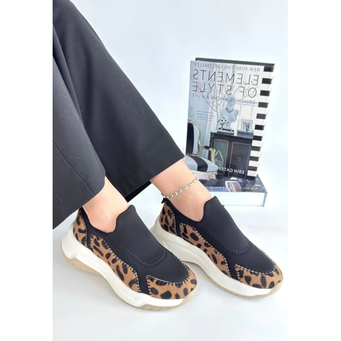 Kendy Leopar Nubuk Spor Ayakkabı