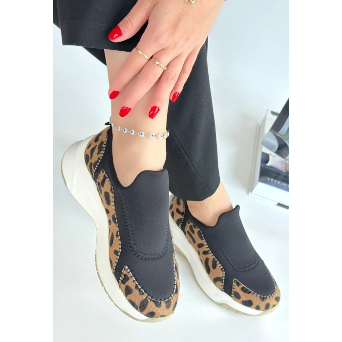 Kendy Leopar Nubuk Spor Ayakkabı