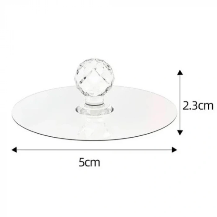 HERŞEYTREND Kristal Görünümlü Tutacak Seti