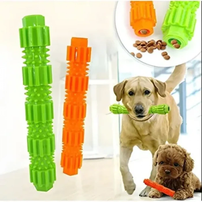 HERŞEYTREND Küçük Boy Mama Hazneli Köpek Isırma Oyuncağı
