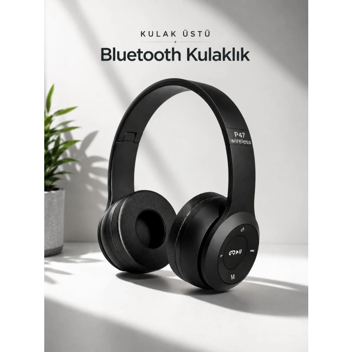 Kulak İçi Kablosuz Bluetooth Kulaklık Ekstra Bass ve Çok Yönlü Kullanım